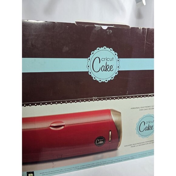Cricut Cake Red Personal Electronic Cutting Decorating Machine Huge Bundle - Picture 11 of 13